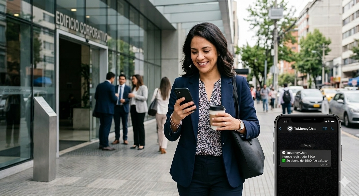 Controla tus finanzas desde WhatsApp